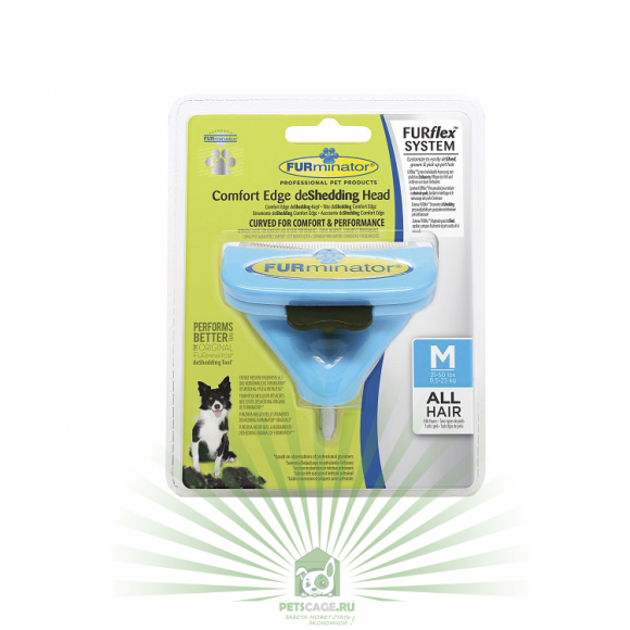 FURminator FURflex насадка против линьки для средних собак M (136798)