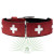 Кожаный ошейник Swiss 65 L, красно-черный, Hunter 41869