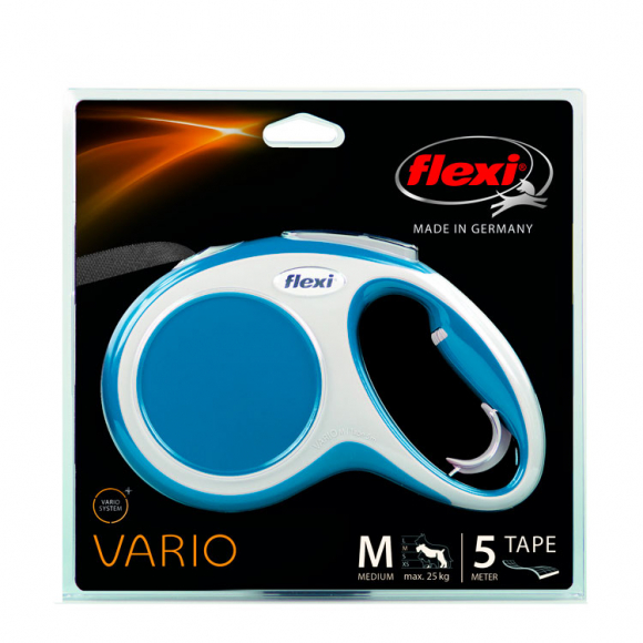 Рулетка Flexi VARIO M, Ремень 5 м, 25 кг