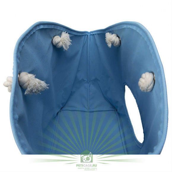 Домик-сумка для отдыха Emma, голубой, 52 × 39 × 25 см, Trixie 36310 Домик-сумка для отдыха Emma, голубой, 52 × 39 × 25 см, Trixie 36310