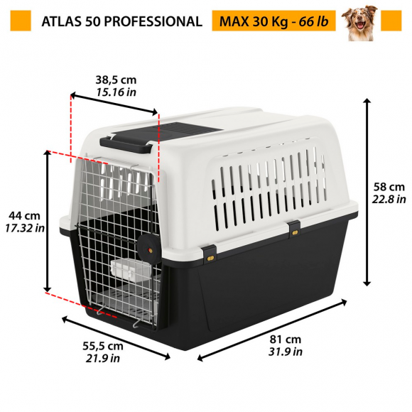 Пластиковый контейнер Atlas 50 Professional (модель: 73050021)