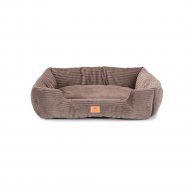 Лежак Sweetie Corduroy 70 из вельвета, коричневый, Ferplast 83887021 Лежак Sweetie Corduroy 70 из вельвета, коричневый, Ferplast 83887021