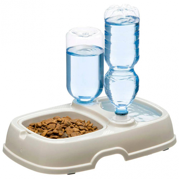 Миска Tota 2 с креплениями для двух бутылочек, Ferplast 71986021