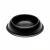 Миска Mira KC 70 для собак и кошек, 0.25 л, черная, Ferplast 71038217