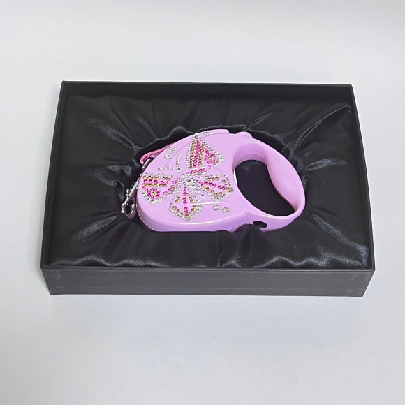 Рулетка Flexi Glam Butterfly S, лента, 3 м 12 кг Рулетка Flexi Glam Butterfly S, лента, 3 м 12 кг