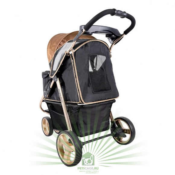 Коляска Monarch Premium для животных до 28 кг,  Ibiyaya FS1616-G
