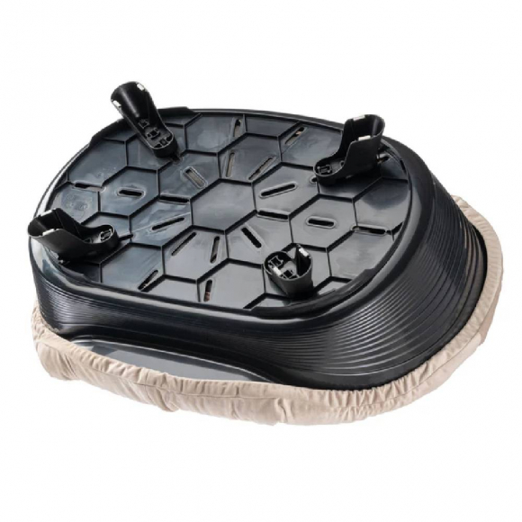 Приподнятая лежанка Sofà Throne 6 для собак и кошек, черная, Ferplast 70156017