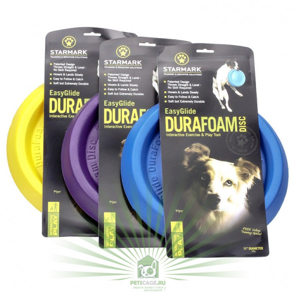 Диск фрисби из вспененной резины Starmark DuraFoam Disk ø 21.5 см