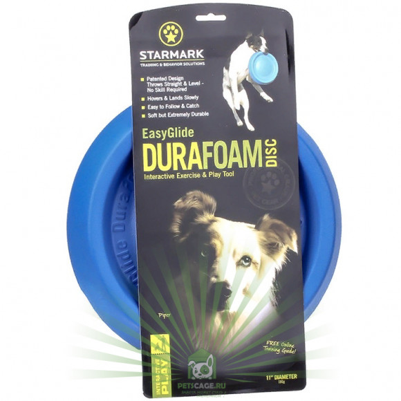 Диск фрисби из вспененной резины Starmark DuraFoam Disk ø 21.5 см