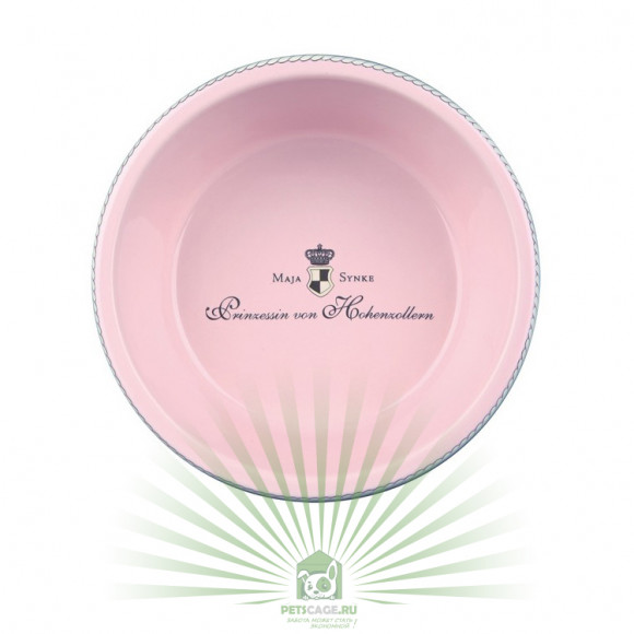 Керамическая миска для собак Princess, 0.45 л/ø 16 см, Trixie 24582