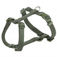 Шлейка Premium H-harness, L–XL: 75–120 см/25 мм, оливково-зеленая, Trixie 203533