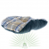Подушка Scott 45 синяя Подушка Scott 45 синяя