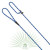 Поводок-удавка Sporty Rope,  L–XL: 1.70 м/ø 13 мм, синий, Trixie 14645