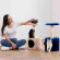 Когтеточка домик для котят, 26х26х50 см, синяя Pet Choice Когтеточка домик для котят, 26х26х50 см, синяя Pet Choice