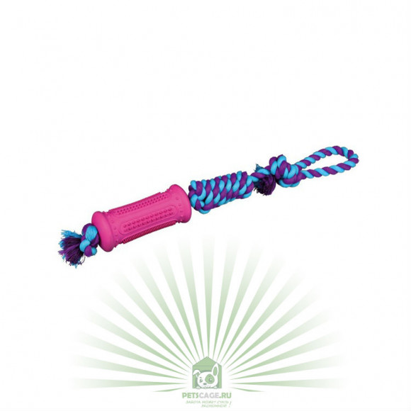 Цилиндр на веревке Denta Fun, 7 cм/51 см, Trixie 33190 Цилиндр на веревке Denta Fun, 7 cм/51 см, Trixie 33190