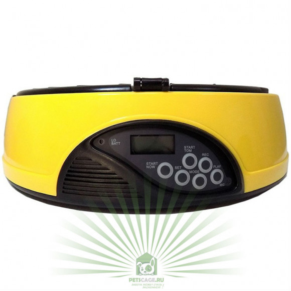 Автокормушка SITITEK Pets Maxi для кошек и собак, желтая