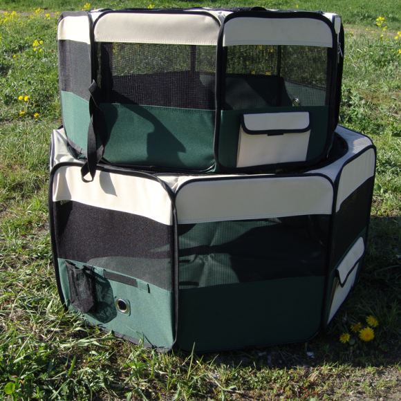 Вольер-тент "Манеж", 74×74×34,5 см, зеленый, Triol DCC1048 Small (арт. 30711016)