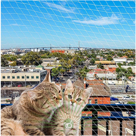 Защитная сетка на балкон CAT NET XS 200*h150, нейлон (модель: 85182300) Защитная сетка на балкон CAT NET XS 200*h150, нейлон (модель: 85182300)