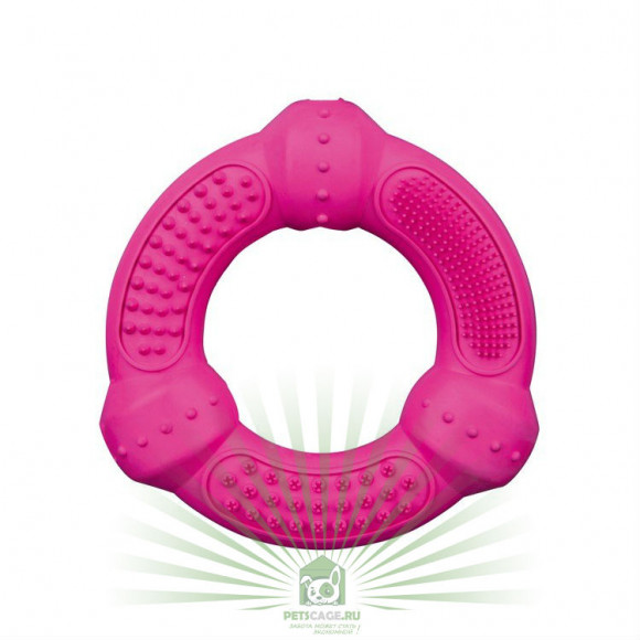 Резиновое кольцо Denta Fun, ø 12 см, Trixie 33344 Резиновое кольцо Denta Fun, ø 12 см, Trixie 33344