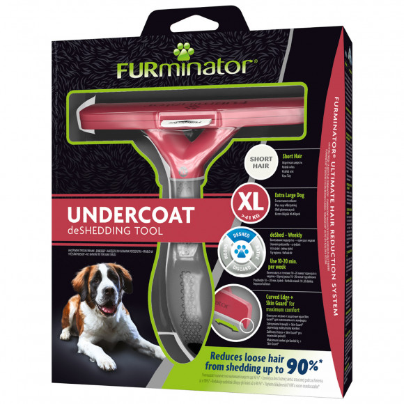 Фурминатор XL для крупных собак с короткой шерстью, FURminator 151470 Фурминатор XL для крупных собак с короткой шерстью, FURminator 151470