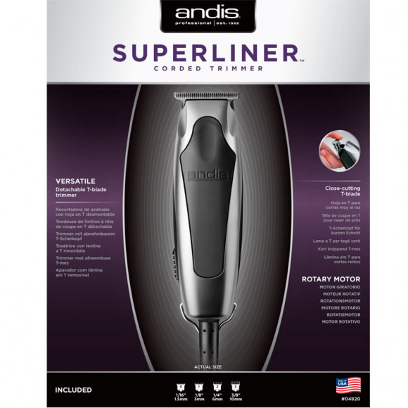 Машинка для окантовки Andis SuperLiner T-Blade RT-1. Арт. 04820