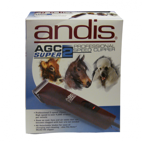 Машинка для стрижки собак и кошек Andis AGC 2 Super Red