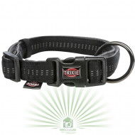 Ошейник Softline Elegance, M-L: 35–55 см/20 мм, черный/графит, Trixie 116001 Ошейник Softline Elegance, M-L: 35–55 см/20 мм, черный/графит, Trixie 116001