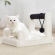 Когтеточка лежак 40х30х30 см, белая Pet Choice