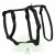 Шлейка Stay для пугливых собак, XS–S: 30–40 см/10 мм, чёрная, Trixie 13091