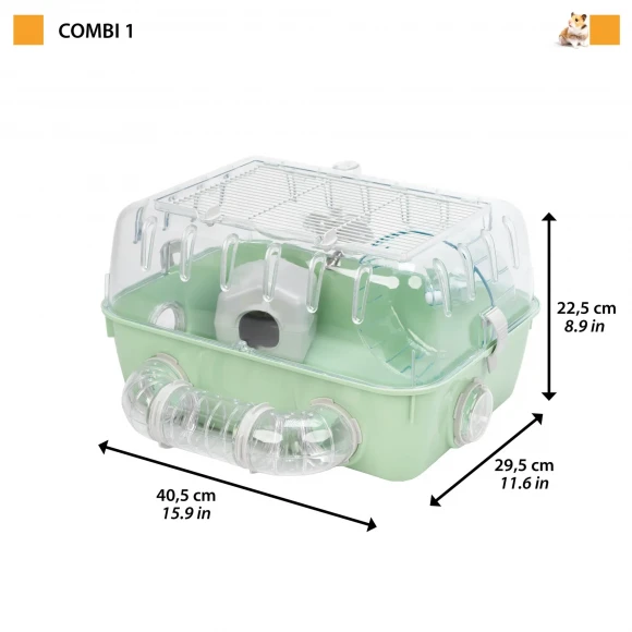 Клетка Combi 1 для мелких грызунов, Ferplast 57923499