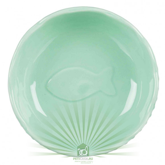 Керамическая миска для кошек, 0.25 л/ø 13 см, Trixie 24783