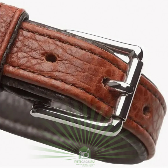 Кожаный ошейник Cody 50 S-M, коньячный-темно коричневый, Hunter 65253 Кожаный ошейник Cody 50 S-M, коньячный-темно коричневый, Hunter 65253