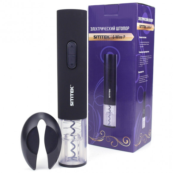Электроштопор для вина E-Wine P, Sititek 60557 Электроштопор для вина E-Wine P, Sititek 60557