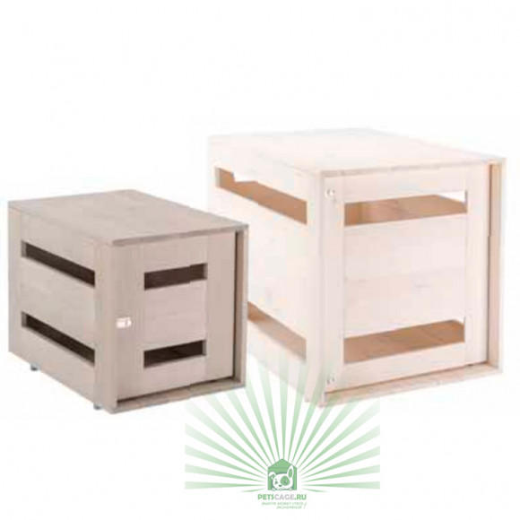 Дом для собак деревянный белый Ferplast Dog Home Large Дом для собак деревянный белый Ferplast Dog Home Large
