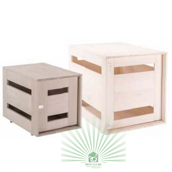 Дом для собак деревянный белый Ferplast Dog Home Medium Дом для собак деревянный белый Ferplast Dog Home Medium