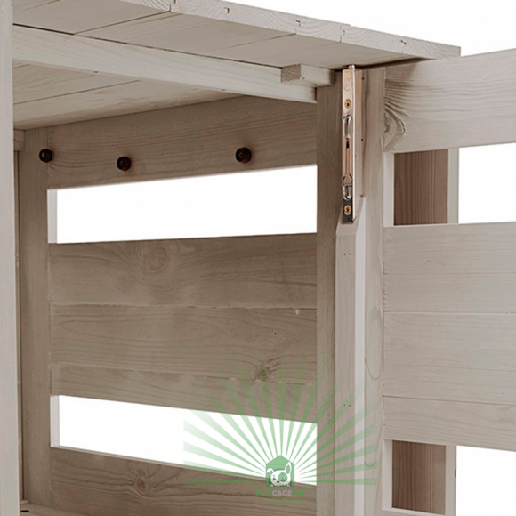 Дом для собак деревянный белый Ferplast Dog Home Medium Дом для собак деревянный белый Ferplast Dog Home Medium