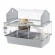 Клетка Barn 80 для кроликов, серая, Ferplast 57068021 Клетка Barn 80 для кроликов, серая, Ferplast 57068021