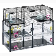 Многоэтажная клетка Multipla Hamster Crystal для грызунов, Ferplast 57007617