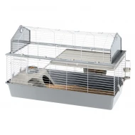 Клетка Barn 120 для кроликов, серая, Ferplast 57069021 Клетка Barn 120 для кроликов, серая, Ferplast 57069021