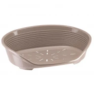 Лежак для собак Siesta Deluxe 6, пластиковый, капучино, Ferplast 70206914