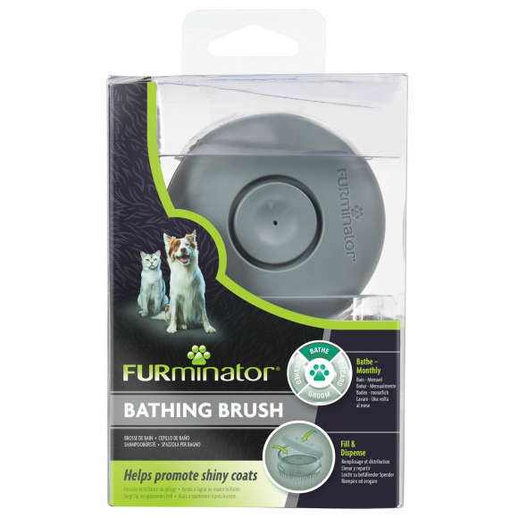 Щетка для купания собак и кошек, FURminator 141532 Щетка для купания собак и кошек, FURminator 141532