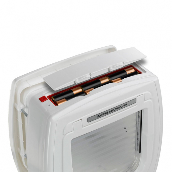 Дверь для собак Ferplast Swing MicroChip Белая (модель: 72090011)