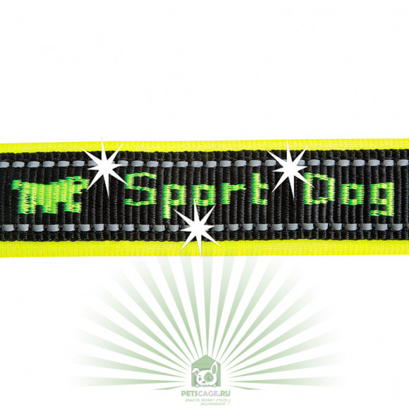 Поводок Sport Dog Matic GA 15/200 желтый
