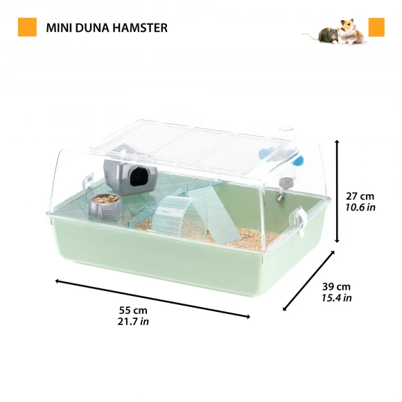 Клетка Mini Duna Hamster для хомяков, Ferplast 57075499 Клетка Mini Duna Hamster для хомяков, Ferplast 57075499