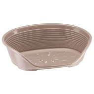 Лежак для собак Siesta Deluxe 12, пластиковый, капучино, Ferplast 70212914