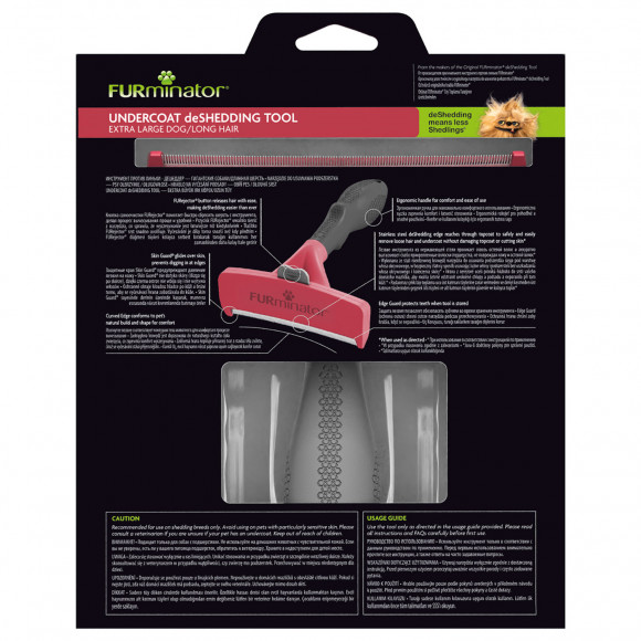 Фурминатор XL для крупных собак с длинной шерстью, FURminator 151234
