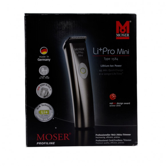 Машинка для стрижки Moser 1584-0050 Li+Pro Mini Машинка для стрижки Moser 1584-0050 Li+Pro Mini