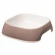 Миска Glam M для кошек и собак, 0.75 л, кофе с молоком, Ferplast 71214021