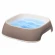Миска Glam M для кошек и собак, 0.75 л, кофе с молоком, Ferplast 71214021