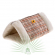 Туннель раскладной с мехом Igloo Cuscino